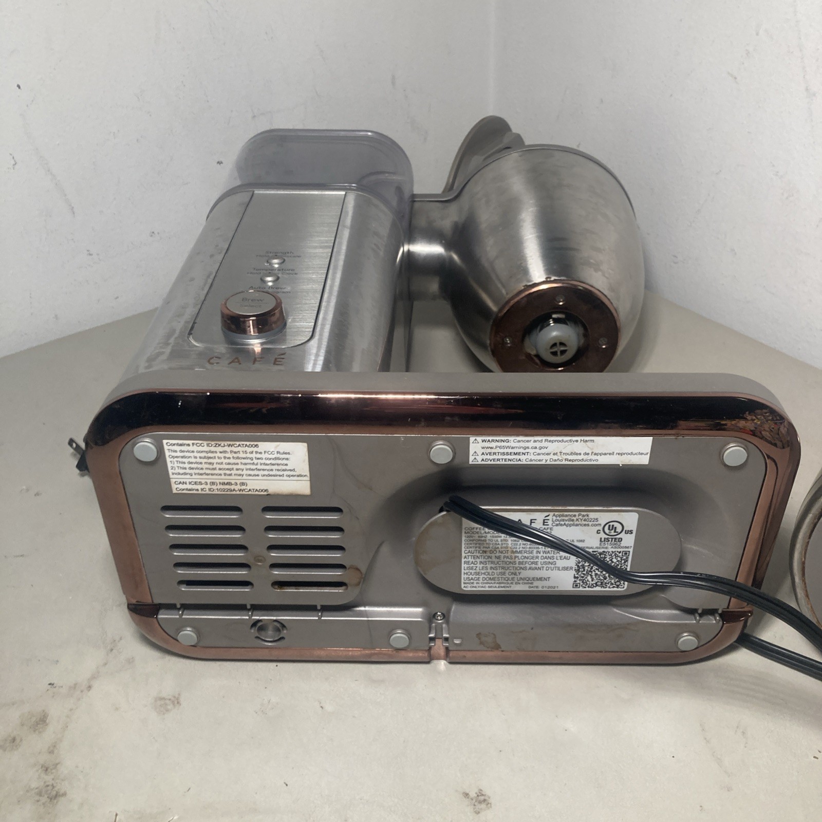 CAFÉ Smart Drip 10Cup WIFI Coffee Maker Stainless Steel C7CDAAS2PS32 Refurbished