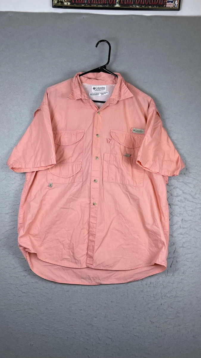 Chemise Columbia PFG homme 2XL manches longues boutonnée