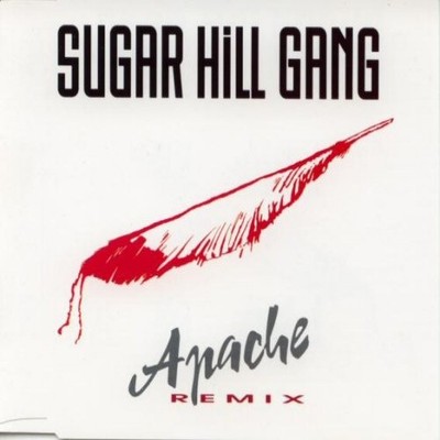 SUGARHILL GANG - APACHE (REMIX) GERMANY CD-SINGLE 1990 RARE HTF OOP COLLECTIBLE