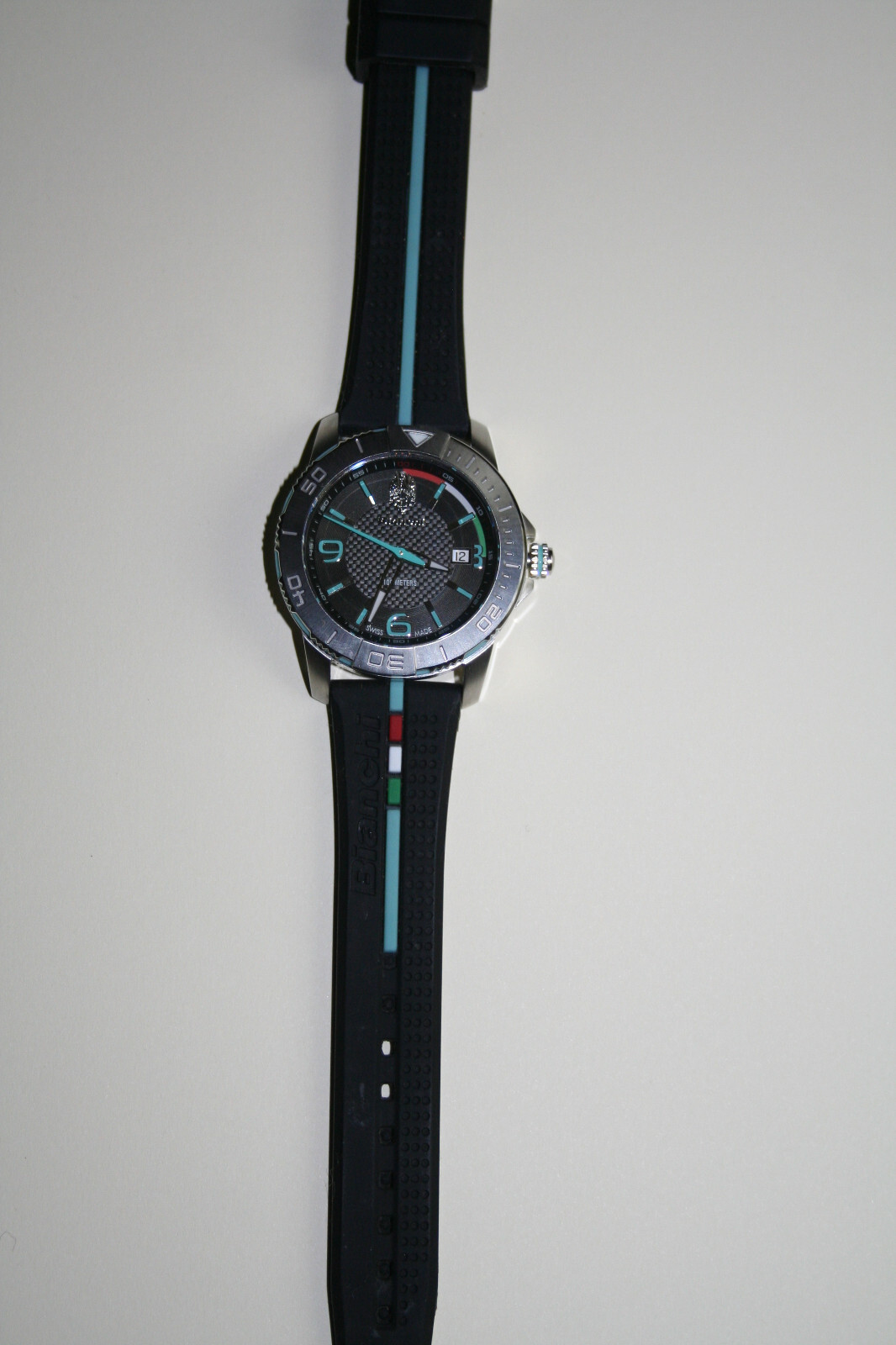 Montre cyclisme Eduardo BIANCHI le chronographe sport pour vos sorties vélo et au quotidien
