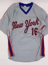 Autographed Dwight “Doc” Gooden #10 New York Mets Road Career Stats Jersey w