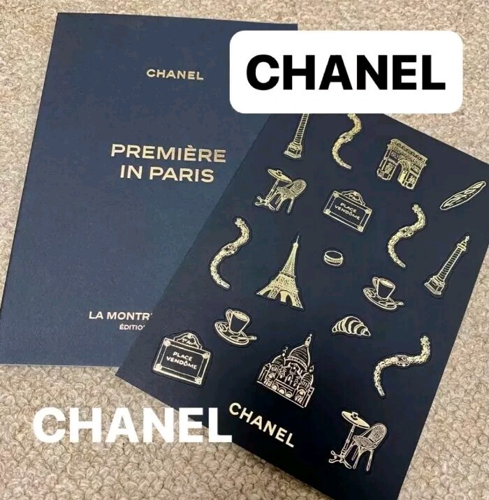 CHANEL PREMIERE IN PARIS Catalog Book Notebook Collection with