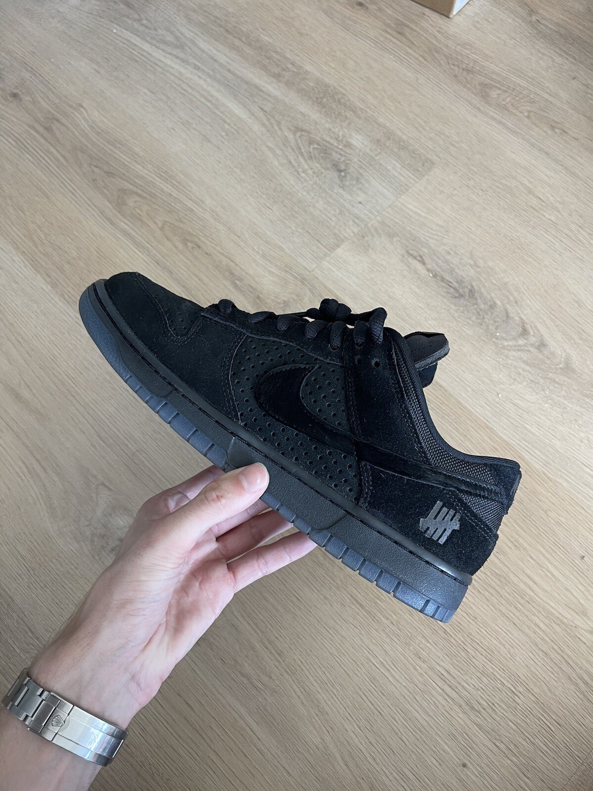 Size 10 - Nike Dunk Low x Undefeated Dunk Vs AF1 2021 VNDS Condition