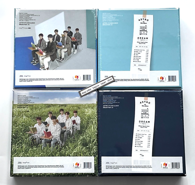 ASTRO Dream Part 01 Day & Night ver. 02 Wish & Wind ver. Album