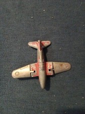 Hubley Kiddie Toy Airplane with Folding Wings, No. 430 Missing Landing Gear