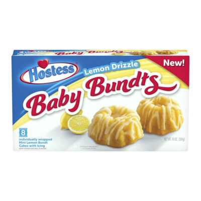 Hostess Baby Bundts Lemon Drizzle 284g
