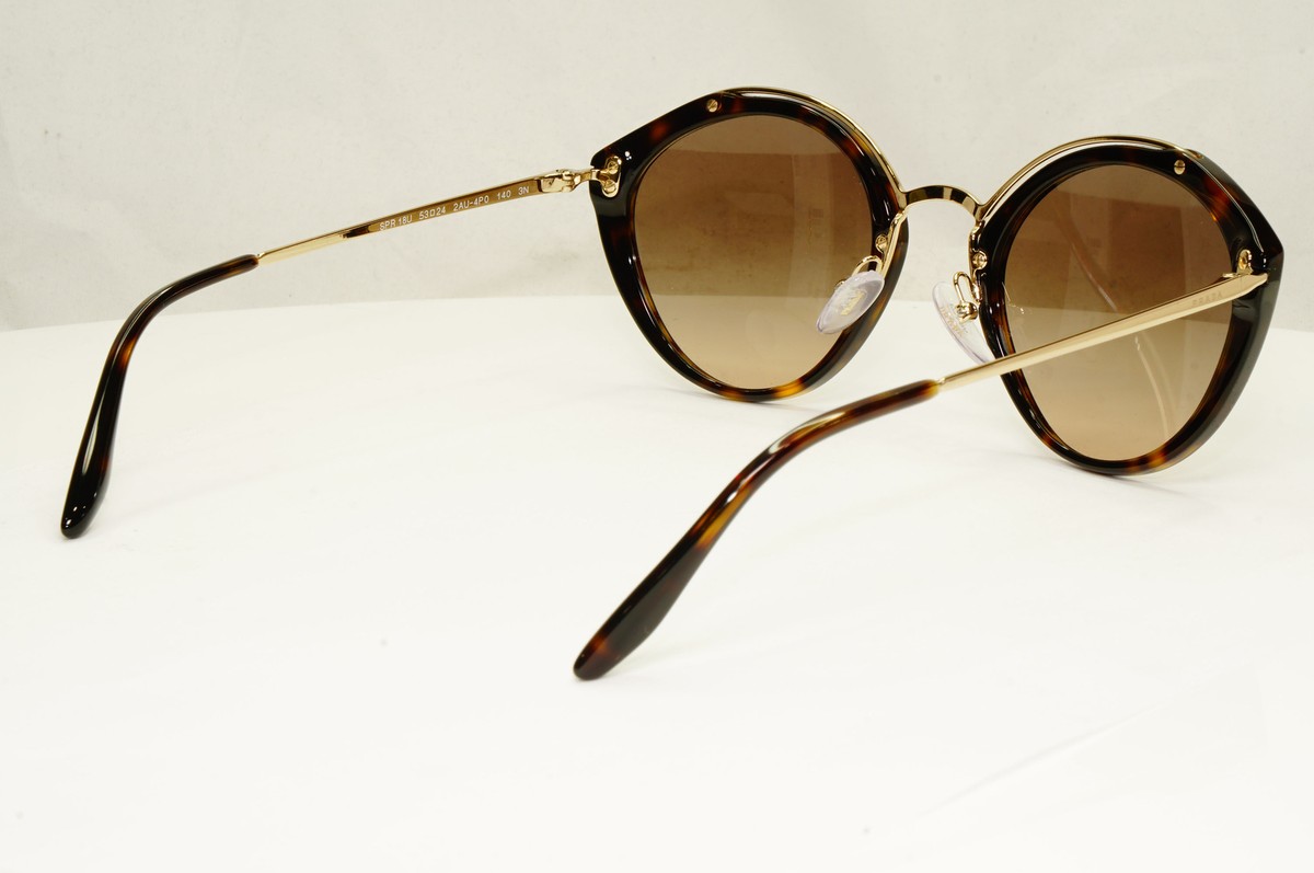 ✨ New Authentic Prada SPR 18X 2AU-4P0 Women’s Sunglasses – Havana with Silver Mi Prada PR A02S S (52 - 19) with Violet lenses and Tortoise  main image 4