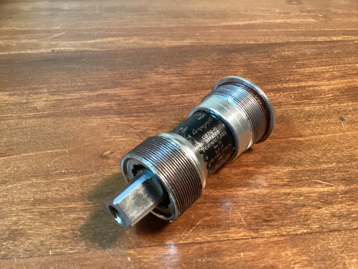 Campagnolo Record Square Taper ISO Carbon Bottom Bracket BSA 1.370