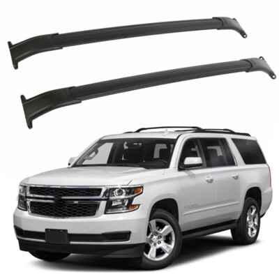 2PCS Cross Bar Fits For Yukon Tahoe Escalade Suburban 2010-2015 Luggage  Bars