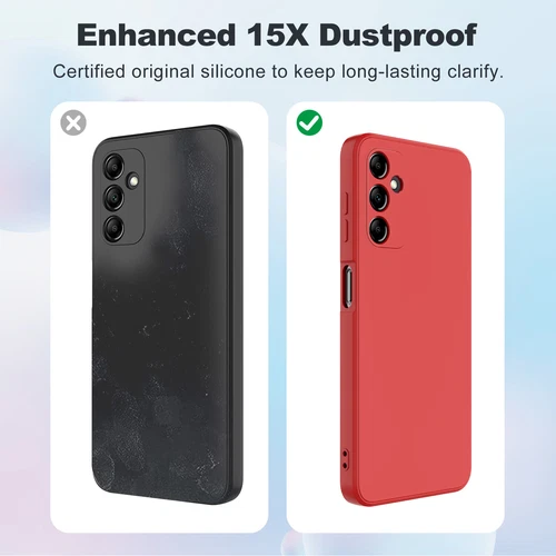 Custodia silicone antiurto telefono 5G per Samsung Galaxy A14 A15 A54 A55 A25 - Foto 48 di 56