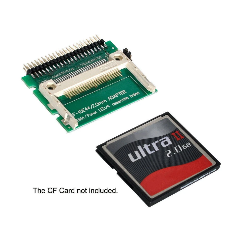 Compact Flash CF Merory Card to Laptop 2.5" 44 pins Male IDE Hard Disk Drive HDD - Image 3 of 4