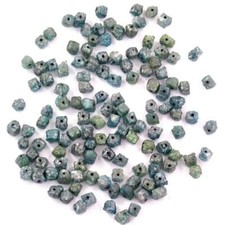Diamant - Würfel blau Ø 2,5 - 4,0 mm Rohdiamant 0,2 - 0,4 Karat Kt ct