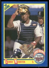 1990 Score #638 Lenny Webster