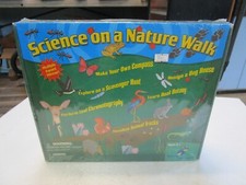 Science On A Nature Walk Science Field Experiment Kit Kid Scavenger Hunt Toy NIB