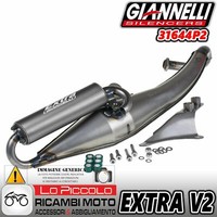 SchalldäMpfer Giannelli Genehmigt Extra V2 Aprilia Sr 50 Street 2006 2007 2008