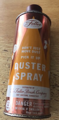 Fuller Brush Duster Spray Mostly Full Can Metal 50s-60s | eBay