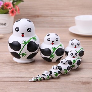 panda russian dolls