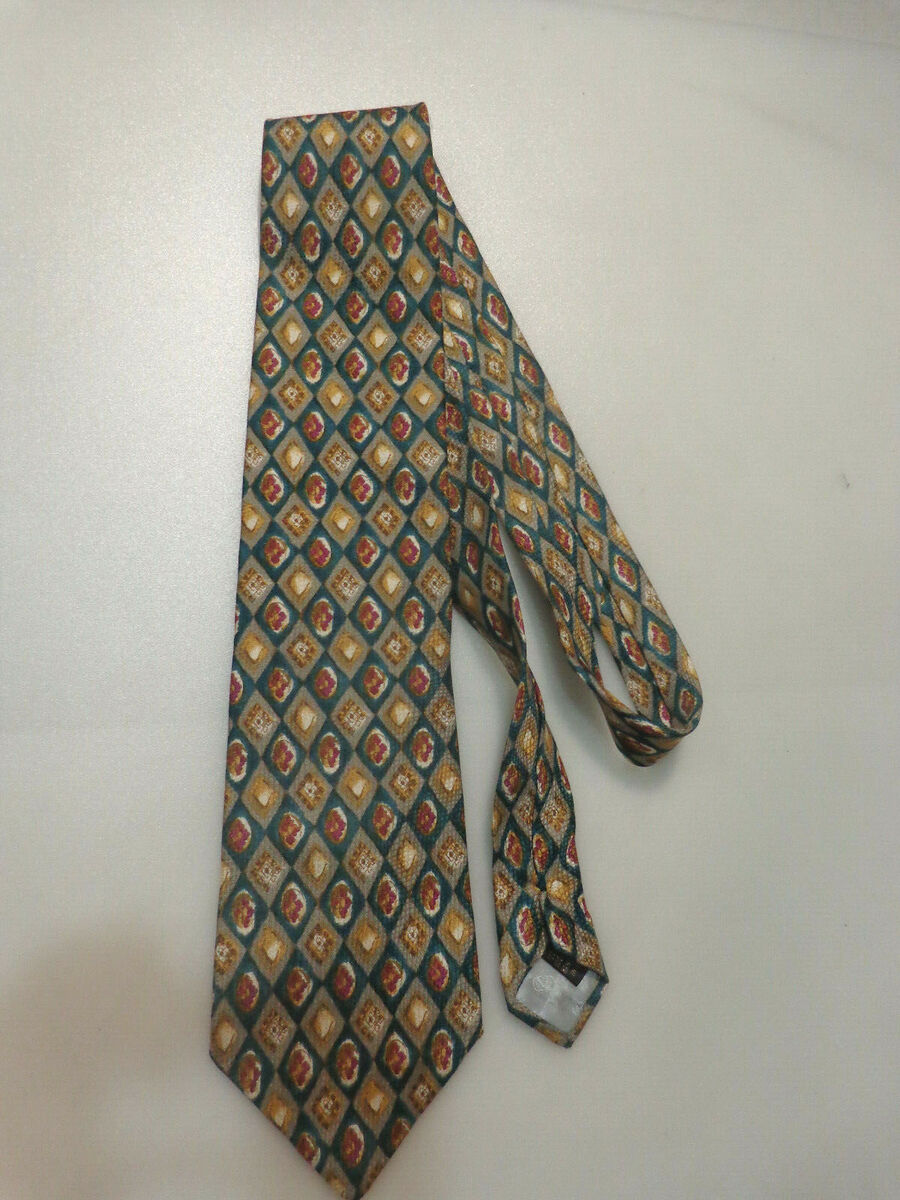 VINTAGE VALENTINO Men's Tie 100% SILK MADE IN ITALY | eBay VINTAGE VALENTINO Men's Tie 100% SILK MADE IN ITALY | eBay