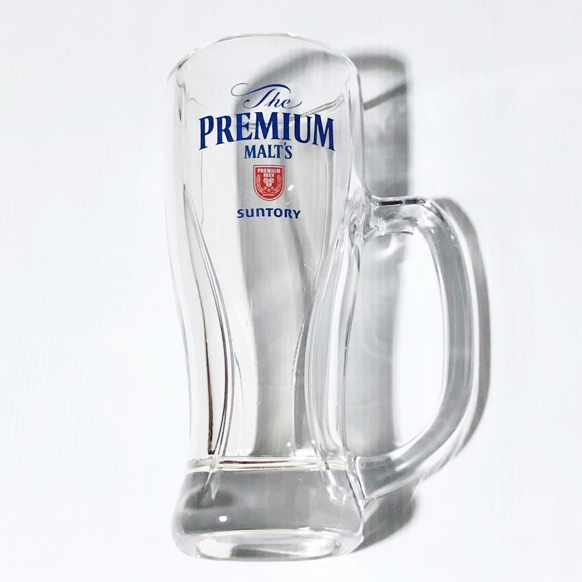 The Premium Malt Suntory Whisky Glass Beer Thick Mug W The Premium Malt Suntory Whisky Glass Beer Thick Mug W