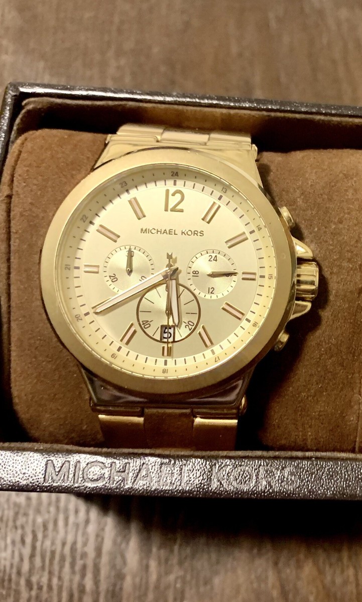 USA製 CORINTH コリンス MA-1 M ゴールド IDEAL 80s MICHAEL KORS/Michael Kors/Dylan MK8278 (SUPER NICE COLOR