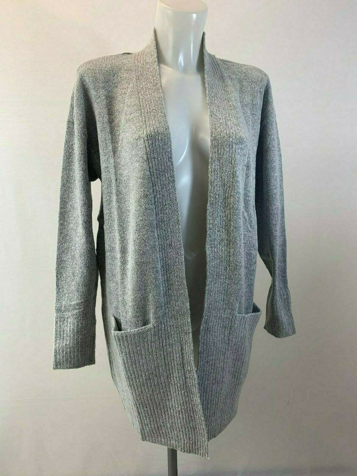 Ladies Ex Bon Marche Grey Cardigan Size 