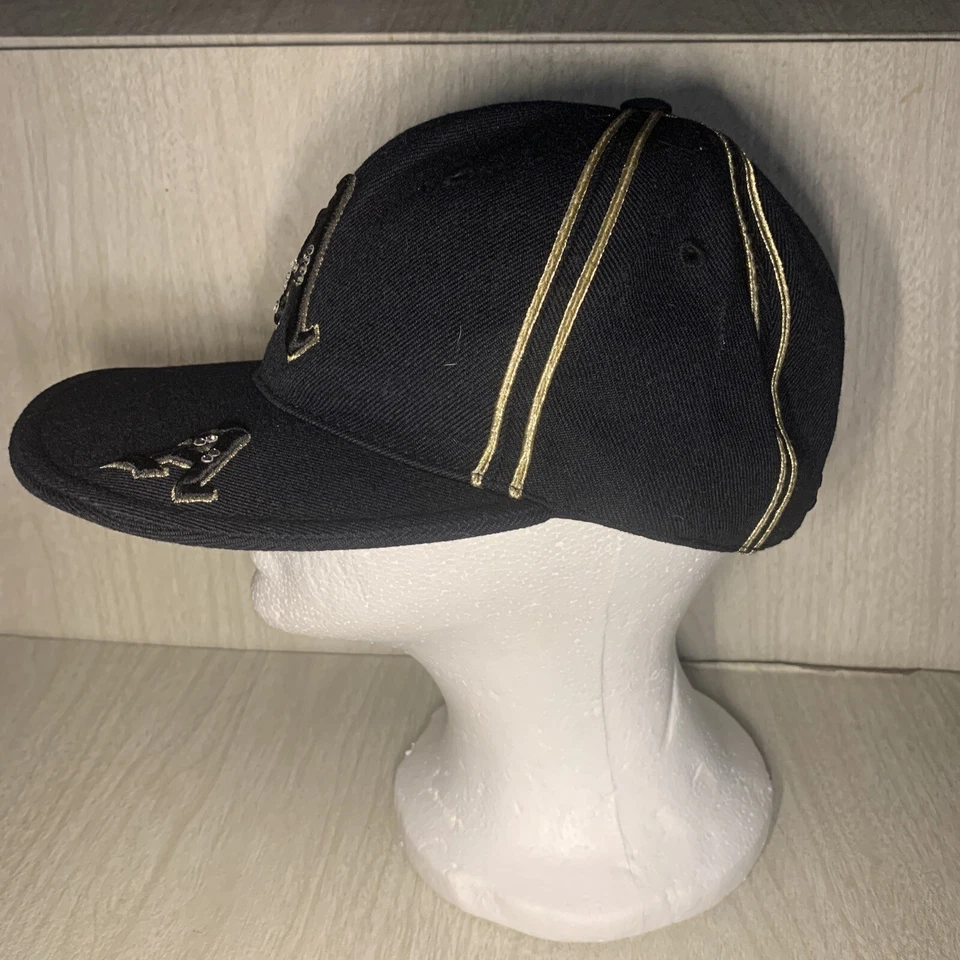 Gorra de béisbol Atlanta Pit Bull estrás ajustada mediana Foto 3 de 4