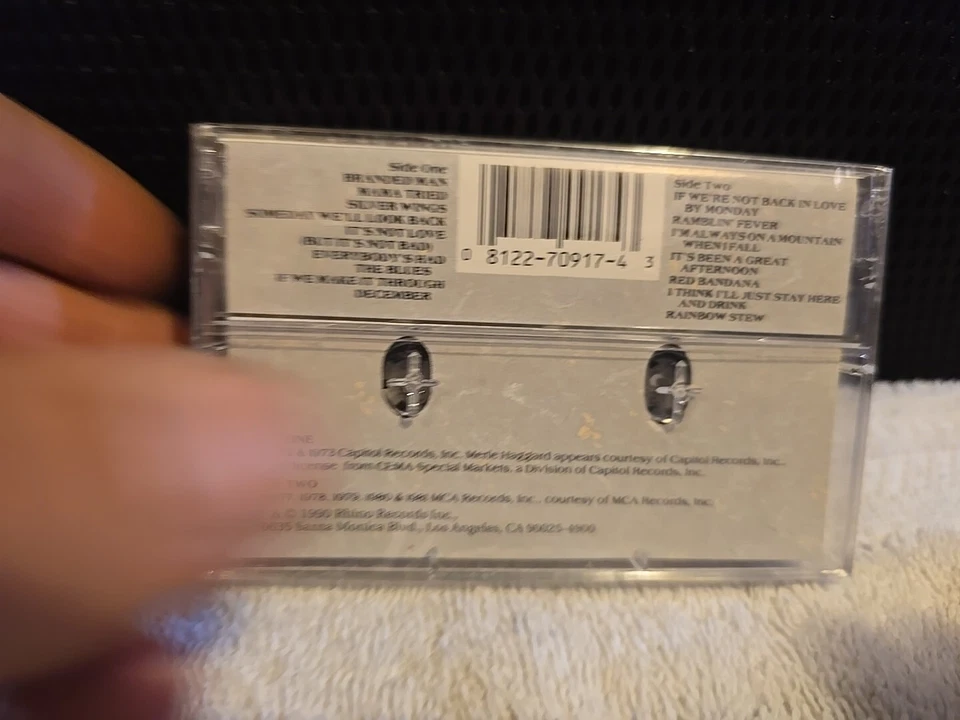 Merle Haggard -More Of The Best Cassette Tape New / Sealed - Image 3 of 4