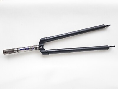 Wound Up Carbon Road Fork 1  Inch Threadless 700c Stealth Black