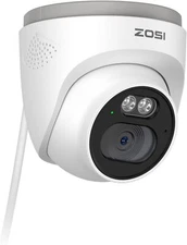 ZOSI C220 4MP One-Way Audio Add-On PoE IP AI Human Detection Camera Outdoor