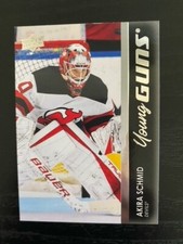 2021-22 Upper Deck Extended Series - Young Guns #716 Akira Schmid (RC) Devils!!