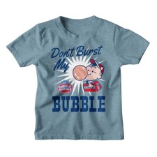 Dubble Bubble KIDS T-Shirt DON'T BURST Toddler Youth New Indigo Cotton Merch
