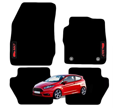 Carsio Tailored Carpet Car Mats for Ford Fiesta MK7 2012 -2017 Floor w ...