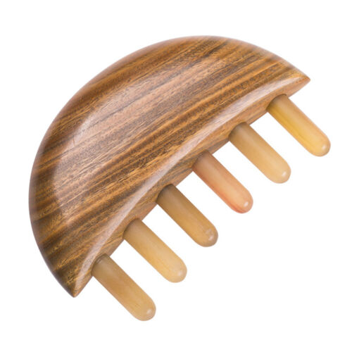 Multi-color Stationery Like Eraser Buffalo Horn Comb Haircut Men and Women