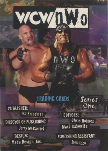 WCW NWO Action Stampers Assortment Set 1998 Goldberg Hulk Hogan