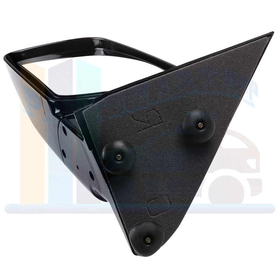 Par de Espelhos Dobráveis Manuais Laterais Black View para 1988-1998 GMC Chevy Pickup Truck - Imagem 4 de 4