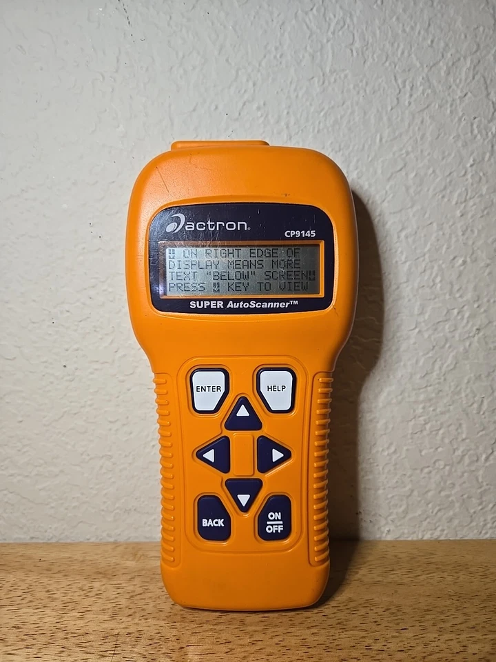 Actron супер автоматический сканер CP9145 сканер инструмент без кабели, не проверен! - Изображение 4 из 4