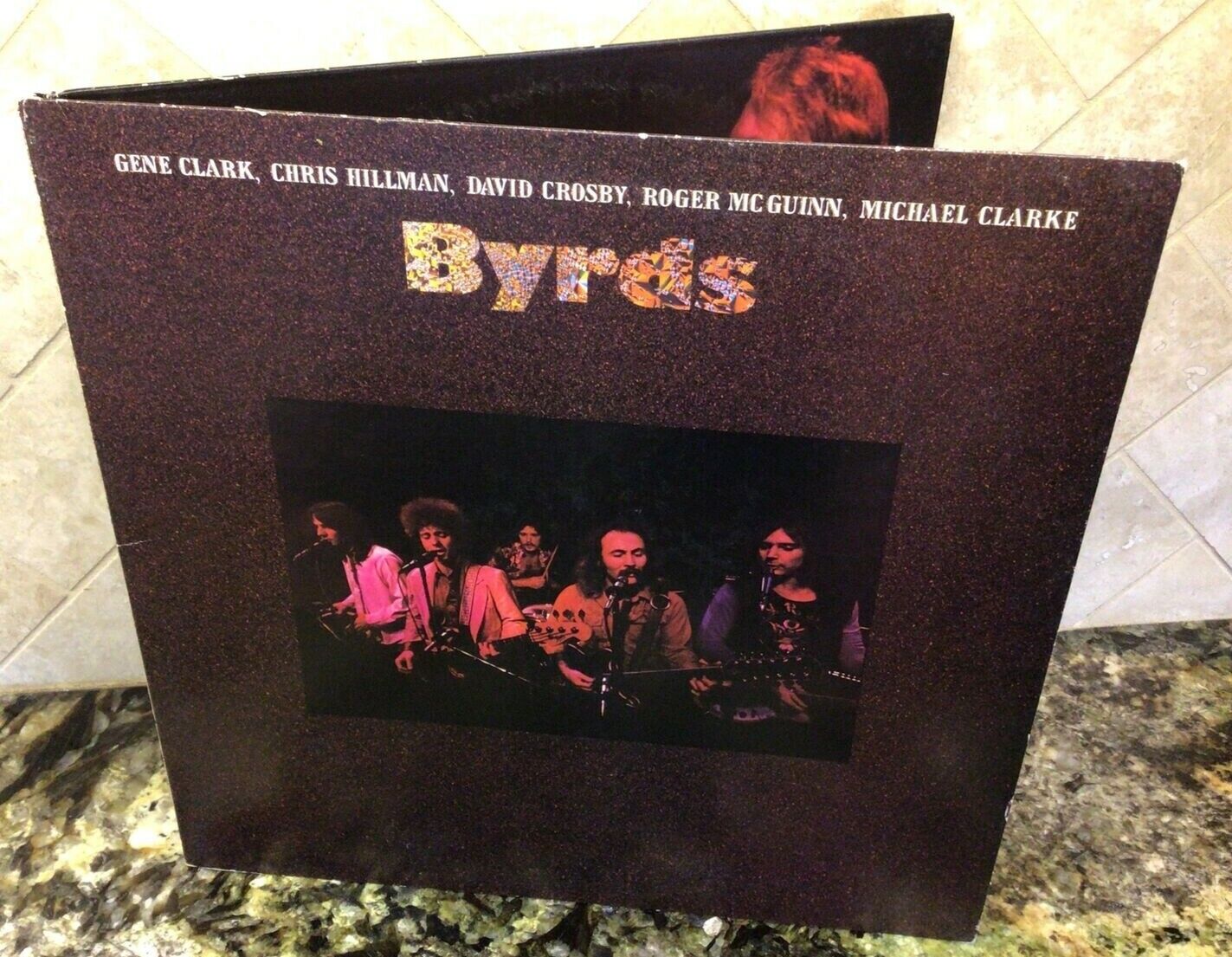 BYRDS Gene Clark Gatefold LP SD 5058 EX/VG+!