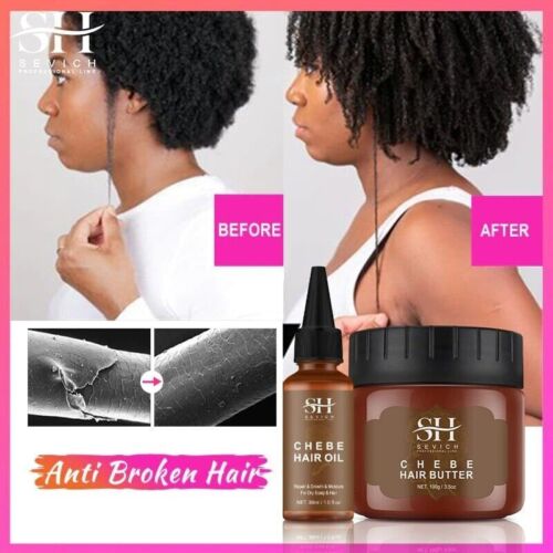 African Hair Growth Traction Alopecia Product Chebe Oil butter Anti Hair Loss AU - Picture 1 of 9