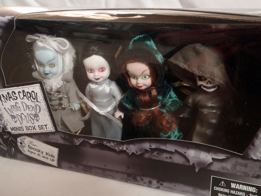 RARE Living Dead Dolls Xmas Carol Minis Box Set Sealed Rare | eBay