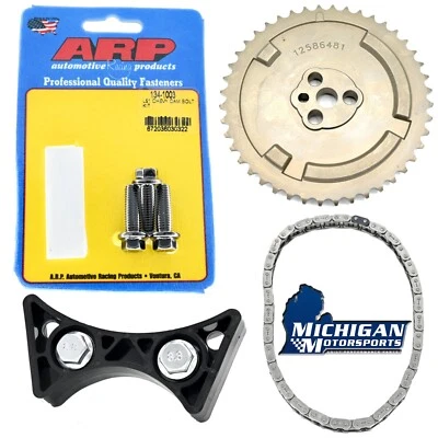 1 to 3 Bolt Cam Gear Conversion Kit w/ HD Chain Gen 4 LS 4.8 5.3 6.0 6.2 LS3 L99 - Image 1 of 4