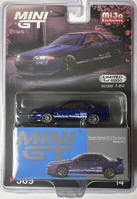 Top Secret R32 Blue MINI GT Nissan Skyline GT-R Top Secret VR32 Metallic Blue USA | eBay