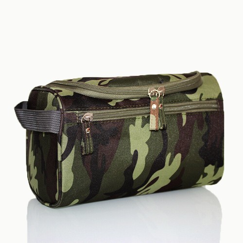 Men Toiletry Bag CAMO Travel Shaving Organizer Hanging Cosmetic Women Makeup Kit - Picture 4 of 27