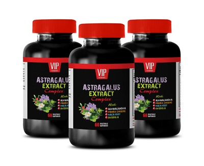 adaptogenic herbs - ASTRAGALUS COMPLEX 770MG - natural immunity booster 3B