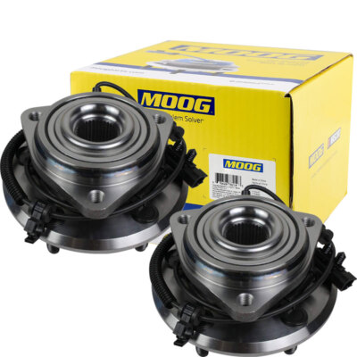 #ad MOOG Front Wheel Hub Bearing Pair For Jeep Wrangler 2007 2008 2009 2010 4WD FL $175.24