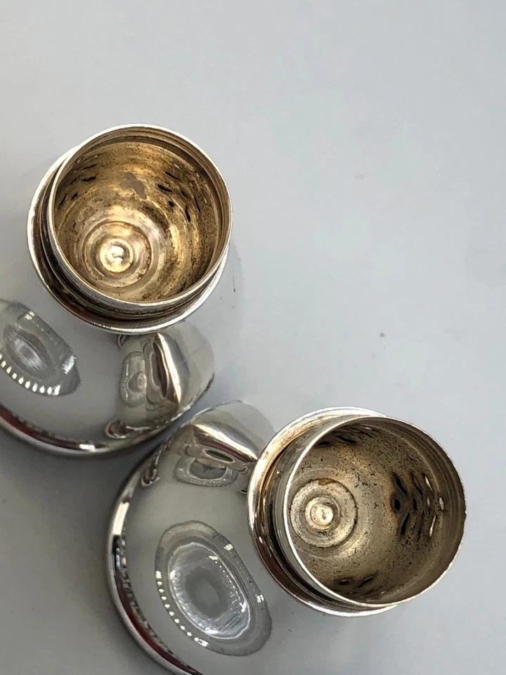 Juego de coctelera de sal y pimienta Prelude by International de plata esterlina 124 64/2 Foto 4 de 4