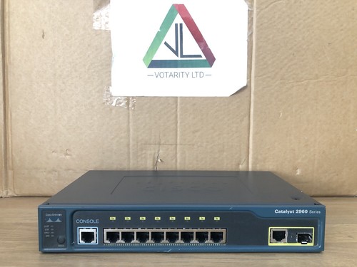 Cisco 2960-8TC-L w/ Plastic on Top -See Images- Cisco WS-C2960-8TC-L (Inc VAT) - Picture 5 of 8