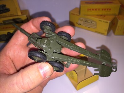 Vintage Dinky Toys #80E Obusier DE 155 A.B.S By