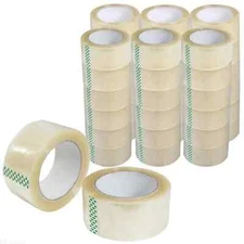 36 Rolls Shipping Packaging Box Packing Sealing Tape 2 mil 2" x 110 Yard 330FT