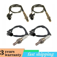  For 2009-2014 Ford E-150 E-250 E-350 Set of 4 Upstream+Downstream Oxygen Sensor