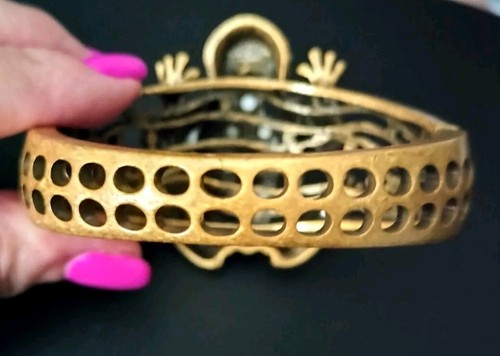 Chico's Rhinestone Frog Bracelet - Picture 2 of 9